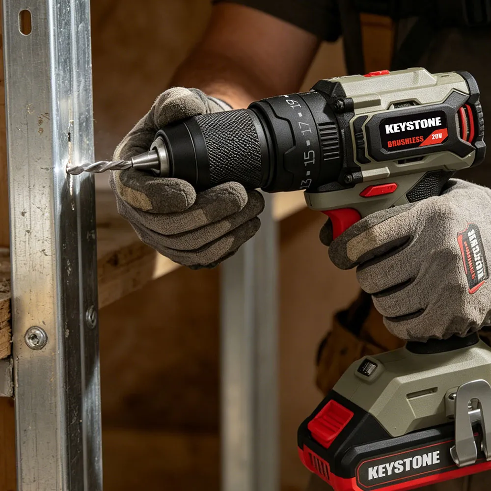 20V PRO Brushless Dual Speed Drill 90Nm 95635