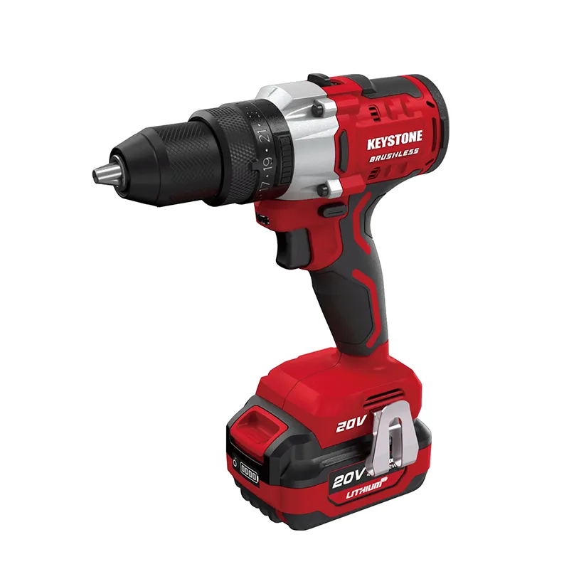 20V Professional Brushless Dual Speed Impact Drill  80Nm 95701